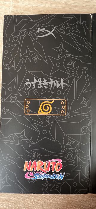 Игровые наушники Hyper X Cloud Alpha Naruto