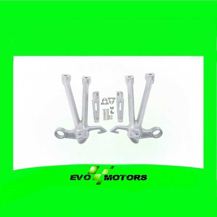 Set Suporti scarițe spate pasager Suzuki GSXR1000 2007 2008 A1777