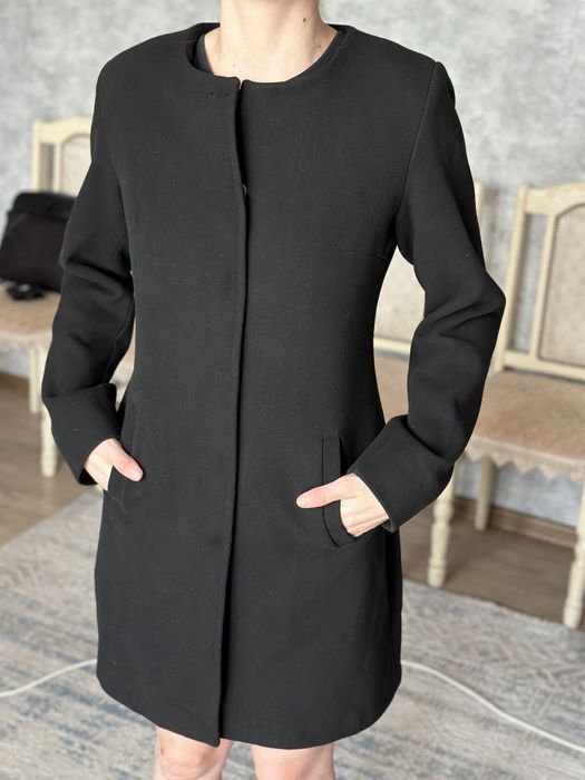 Пальто черное женское