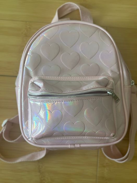 Детский розовый рюкзак