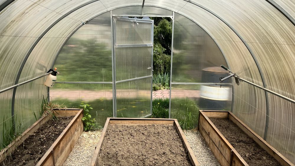 Теплица оцинкованная из поликарбоната