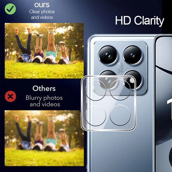 Xiaomi 14T Pro 12T Pro 12 Lite 12 Pro / 3D 9H Стъклен протектор камера