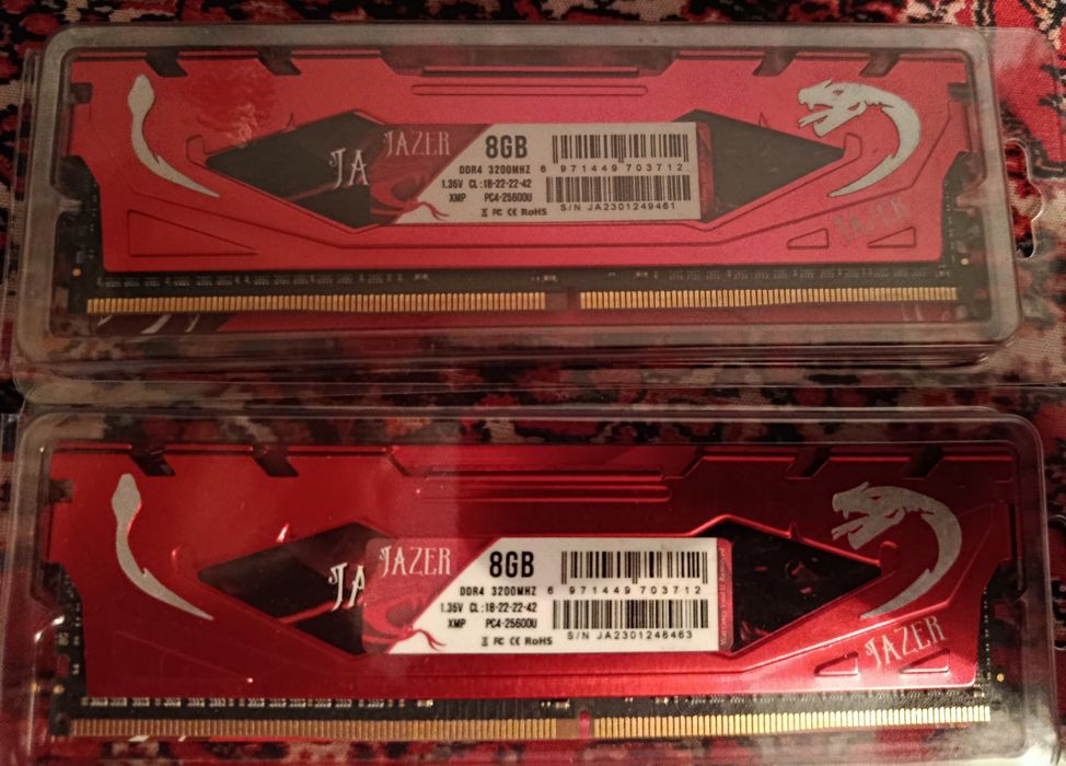 ОЗУ DDR4 3200mhz