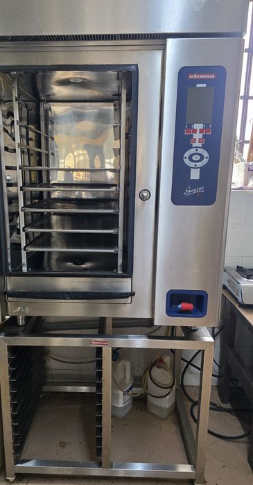 Конвектомат Eloma – професионален, трифазен, с пара и автоматично почи