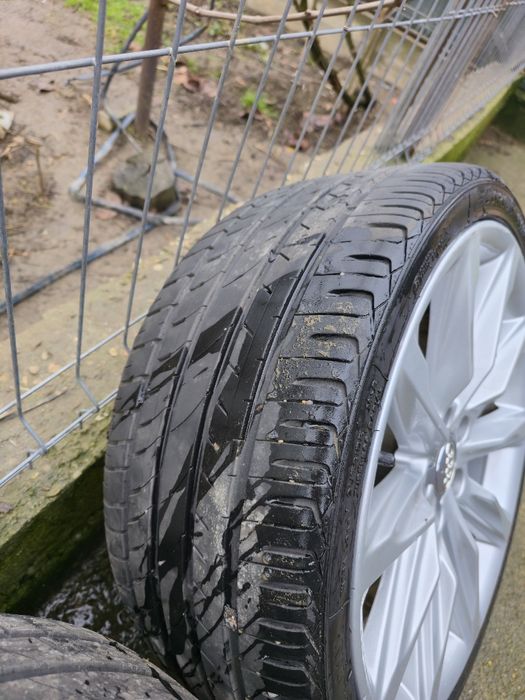 Jante aliaj originale Audi 19" + anvelope vară