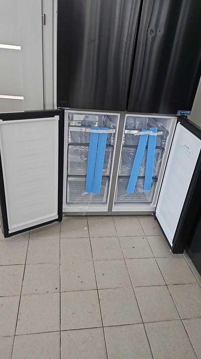 Frigider Cross-Door Hisense RQ5P470SAFD, 483L, Total No Frost, Inverter, Wi-Fi – Ca Nou +Factura +Garantie