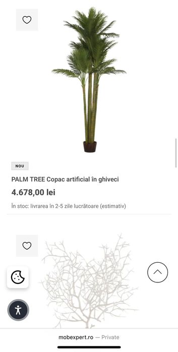 Planta artificiala Bambus Mobexpert