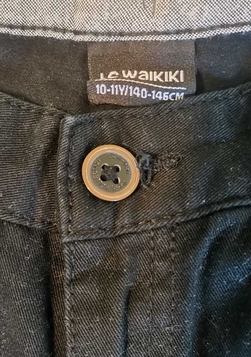 Черни дънки 140-146, официален панталон LCWaikiki