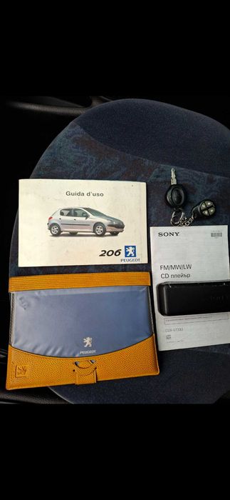 2001 Пежо 206, бензин, 75к.с., ръчни скорости