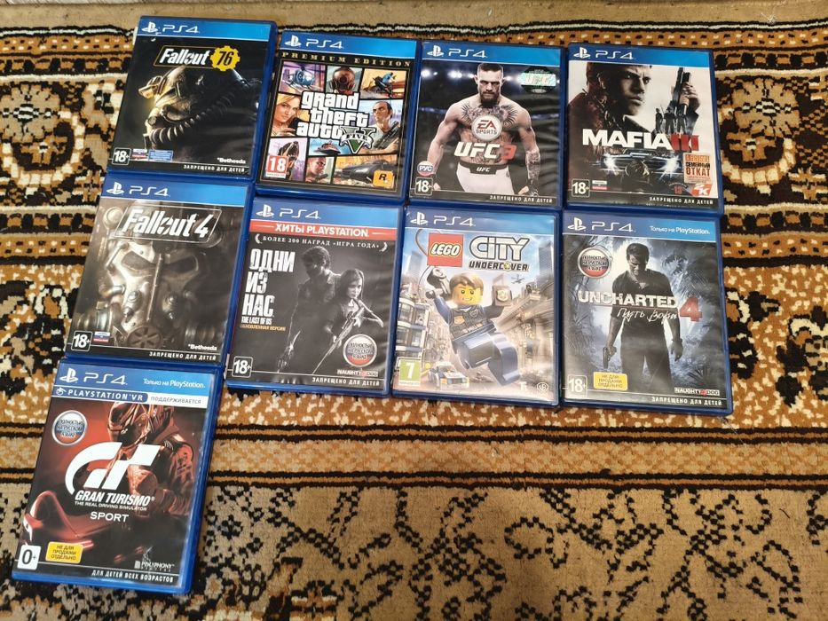 Продам диски на пс4