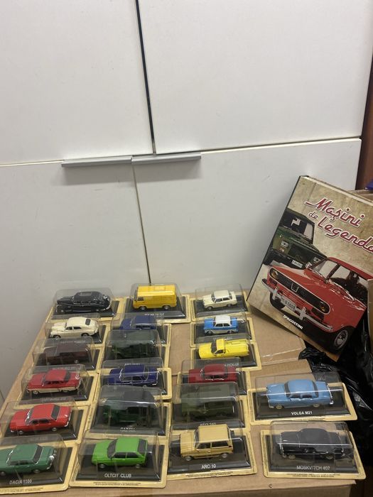 Lot 20 machete scara 1:43 colectia Deagostini MASINI DE LEGENDA