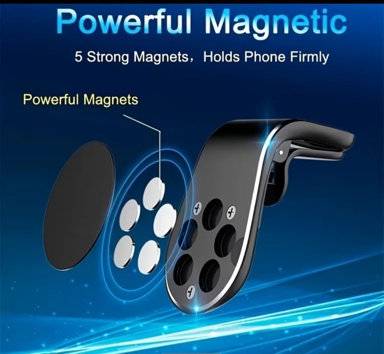 Suport telefon auto magnetic