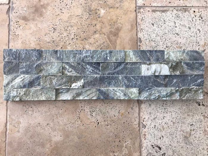 Piatra naturala intrerior/exterior/ardezie/ Panel Green Ice 15x60 cm