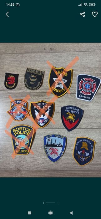 Vand parch-uri politie, pompieri