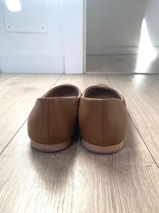 Balerini piele naturala, marime 38