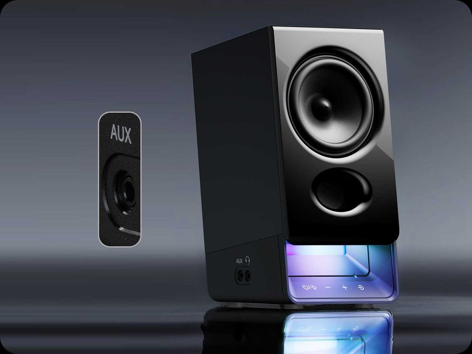 Edifier R20BT/Вход AUX и разъем для наушников/Bluetooth 6.0