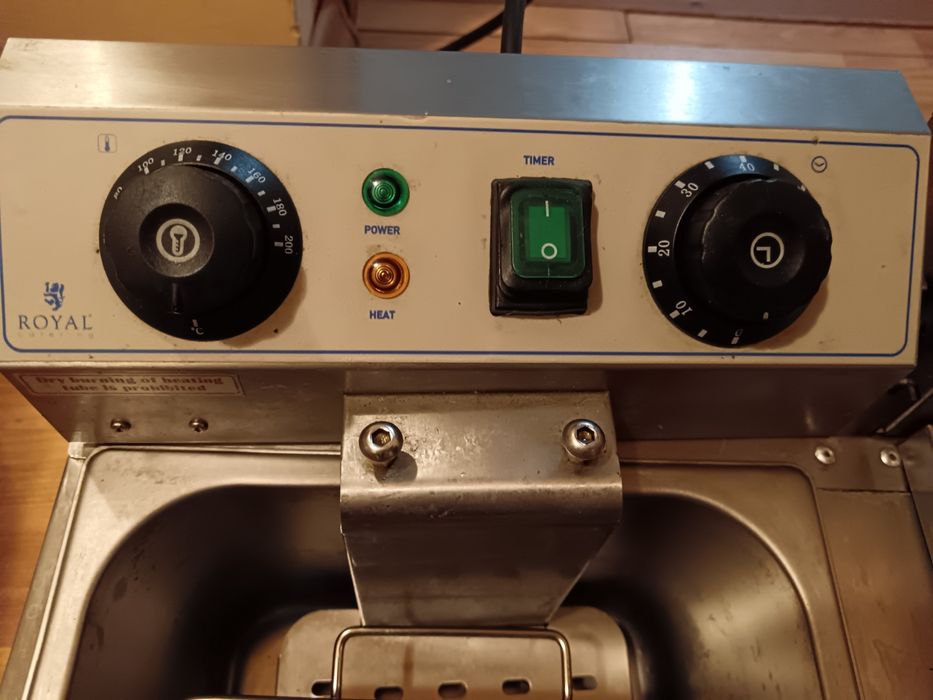 Friteuze 2x10l utilizata