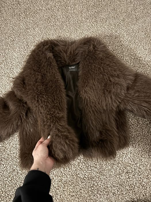 Палто - пухкаво - кафяво