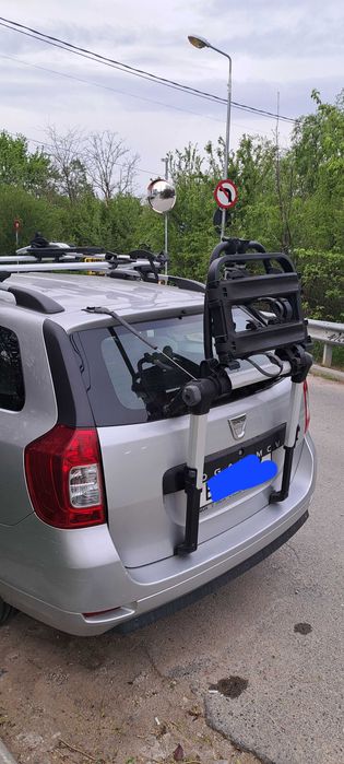 Suport 2 biciclete pentru masina, Thule Outway Platform, potrivit pentru sedane sau combi