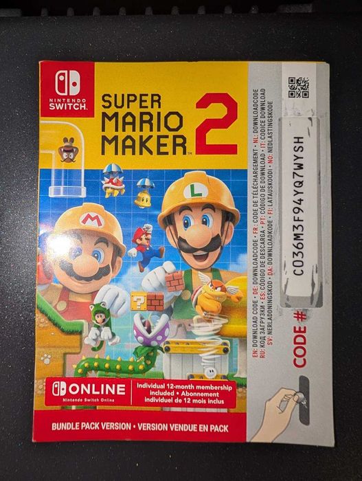 [LIMITED EDITION] Super Mario Maker 2 Nintendo Switch Игра