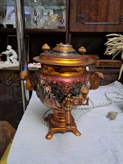 Самовар СССР бронза