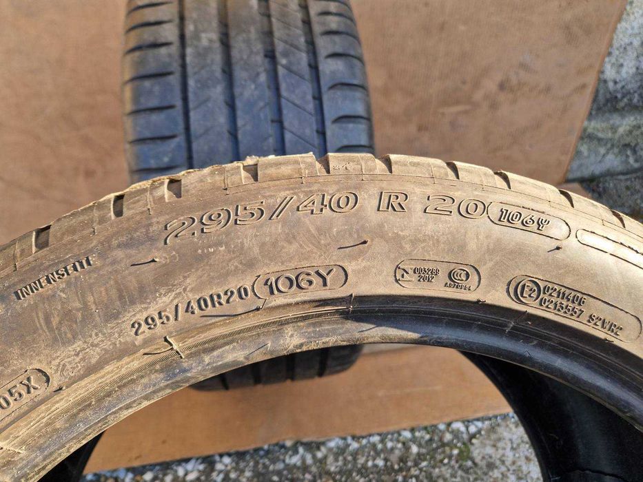 4 Michelin R20 265/45-295/40 спорт пакет летни гуми DOT0921
