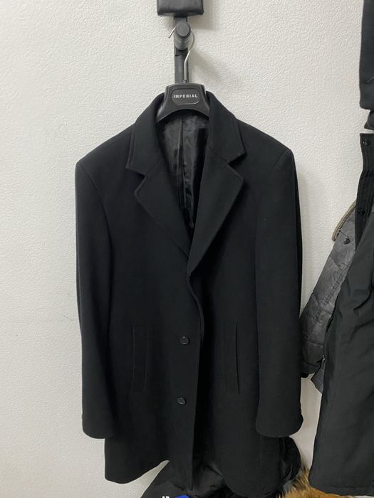 Пальто мужские черный