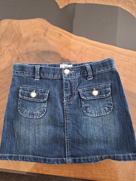 Сладка мини дънкова пола