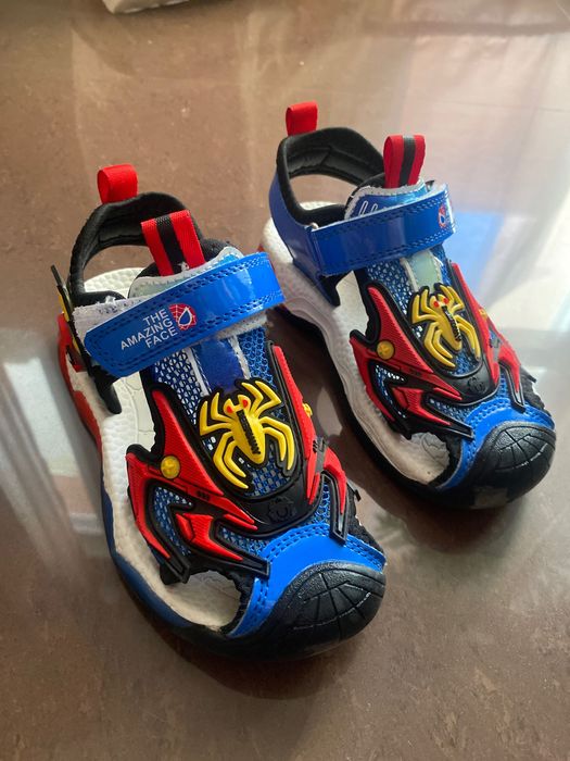 Спайдърмен сандали за момче