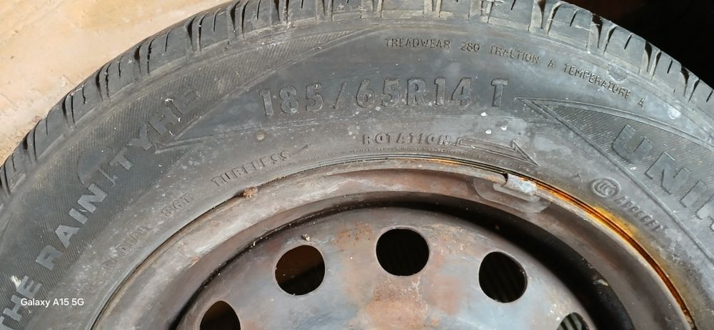Летни гуми с метални джанти  185 65 R14