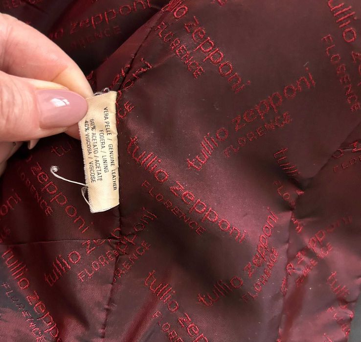 Haina de piele Tullio Zepponi