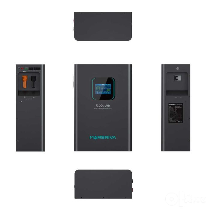 Аккумулятор Marsriva MR-LFP48-100-WMD LiFePO4 5,22 кВт·ч