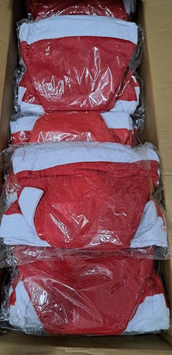 Vand set 50 buc căciula Crăciun