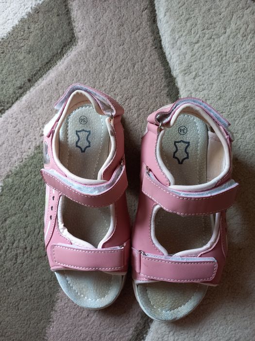 Sandale piele fete 34