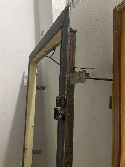 Металлическая  дверь