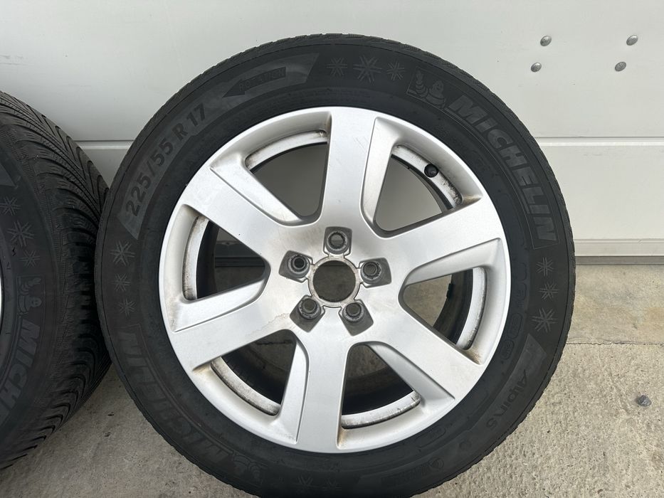 Roti Audi A6 pe 17’ 5x112 jante aluminiu originale