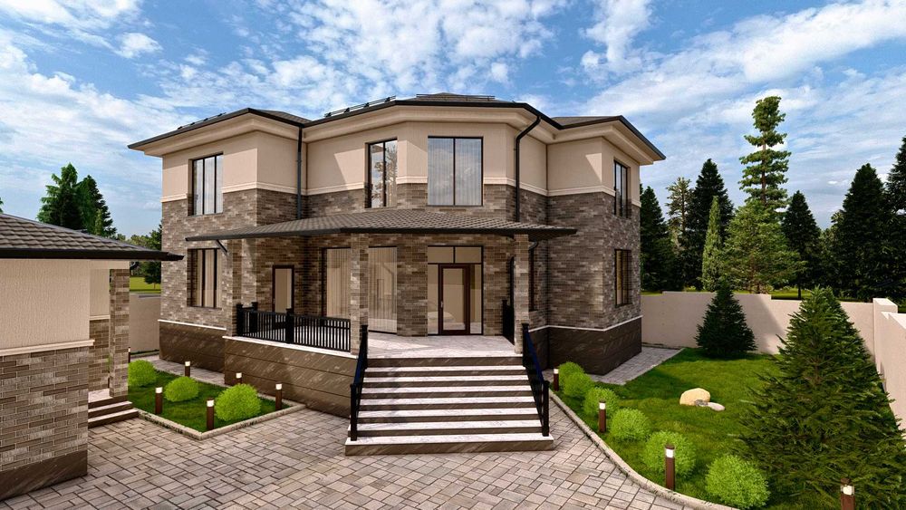 Архитектурное проектирование домов, коттеджей и коммерческих объектов