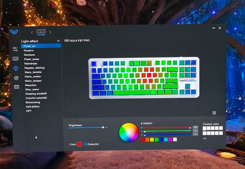 Tastatura Mecanica Aula F87 Pro Wireless
