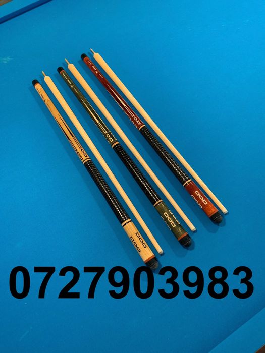 Tac/ tacuri biliard cu filet la jumatate