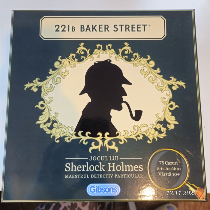Joc de societate Sherlock Holmes 221b Baker Street
