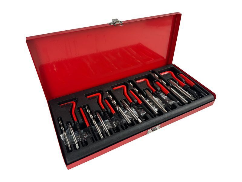 Комплект за възстановяване на резби m5 – m6 – m8 – m10 – m12 131 части