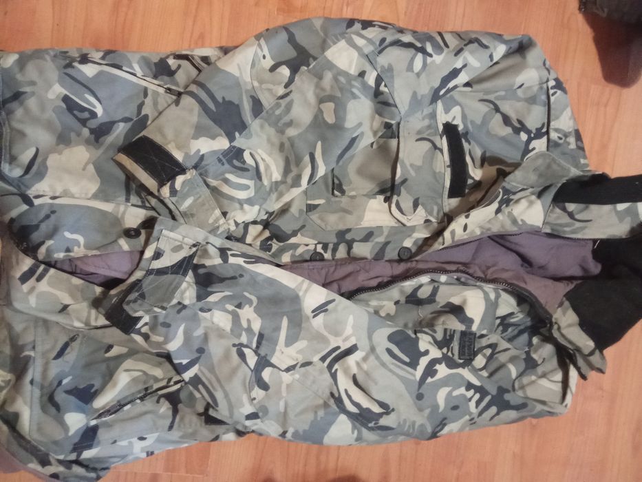 Дебело комуфлажно яке за лов и риболов За ръст 180 гръдна 120 см