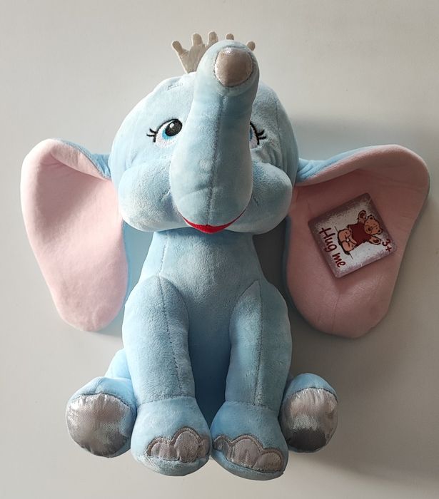 НОВ! Играчка плюшен слон 32 см
