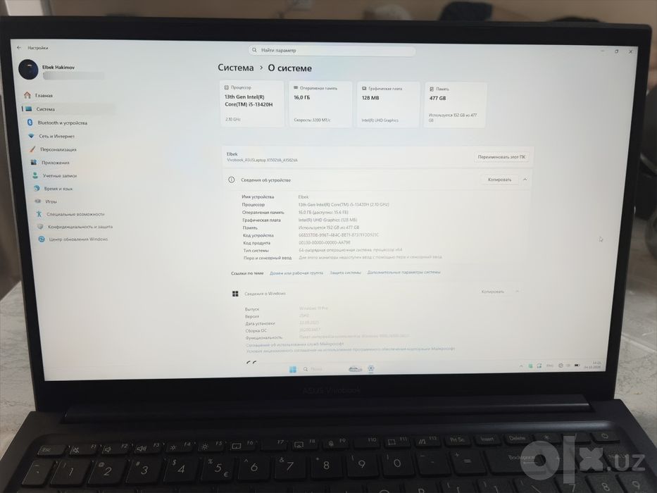 Noutbuk Asus vivobook