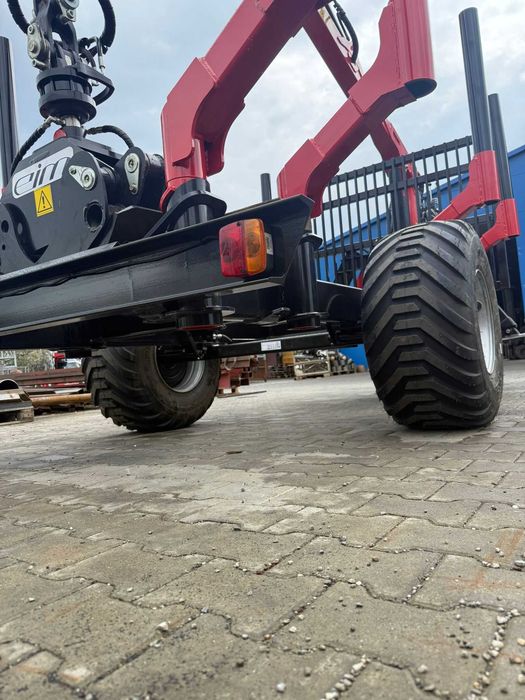 Remorca forestiera de 6 tone