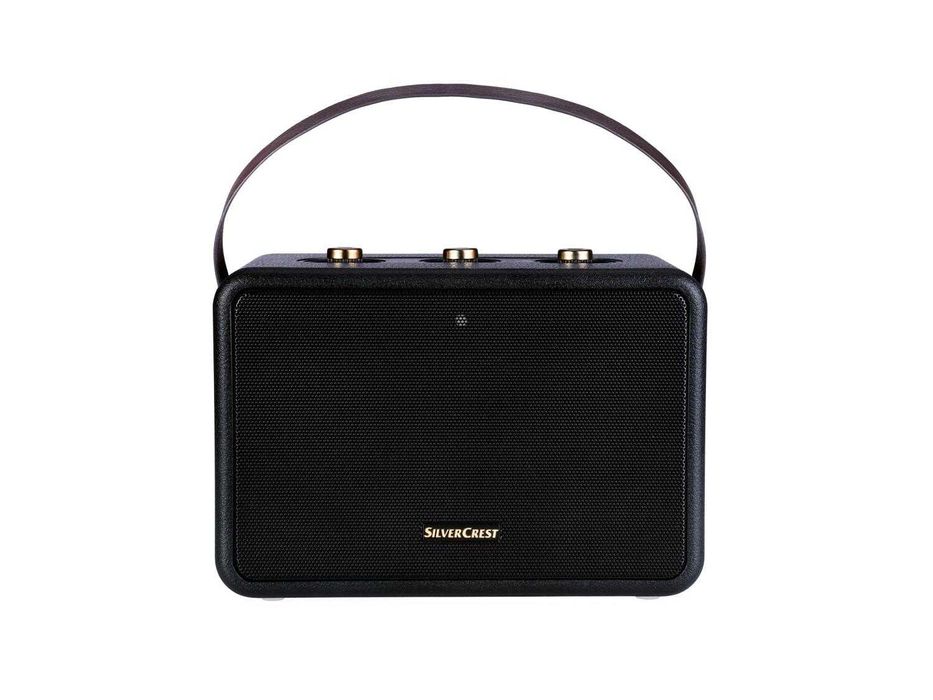 Bluetooth тонколона Високоговорител Silvercrest ретро дизайн и дръжка