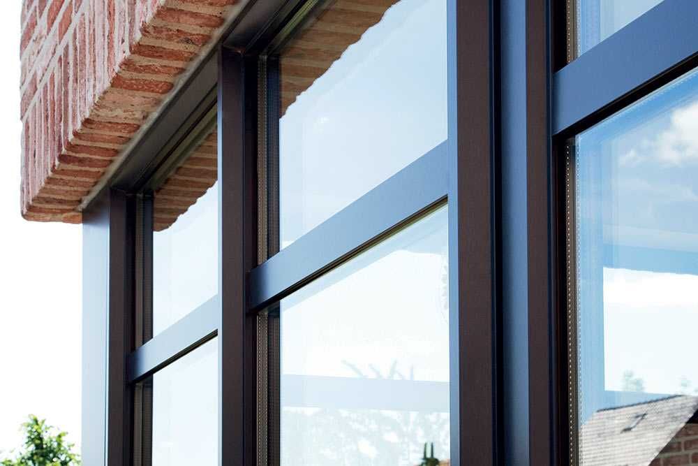 Алюминий ПВХ окна двери