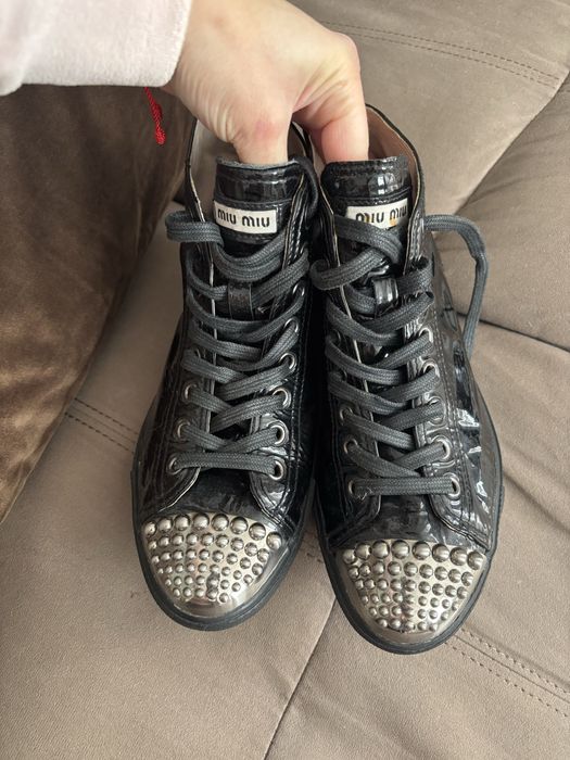 Ghete sneakers Miu miu