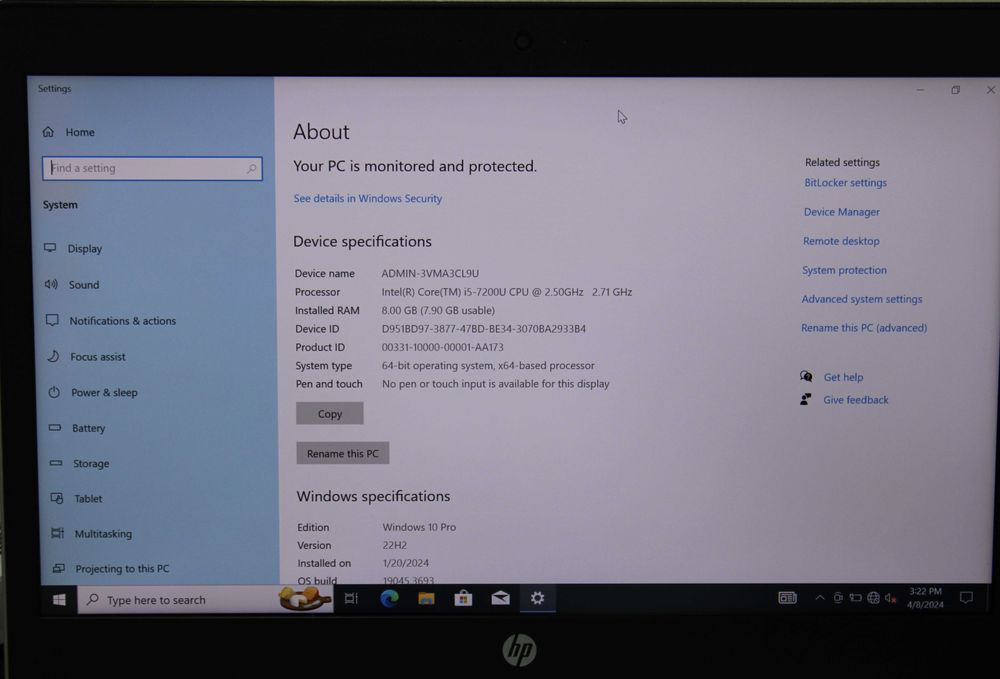 HP ProBook 440 G5 i5-7200U