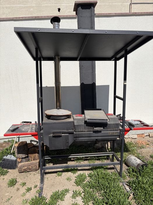 Мангал казан грильница